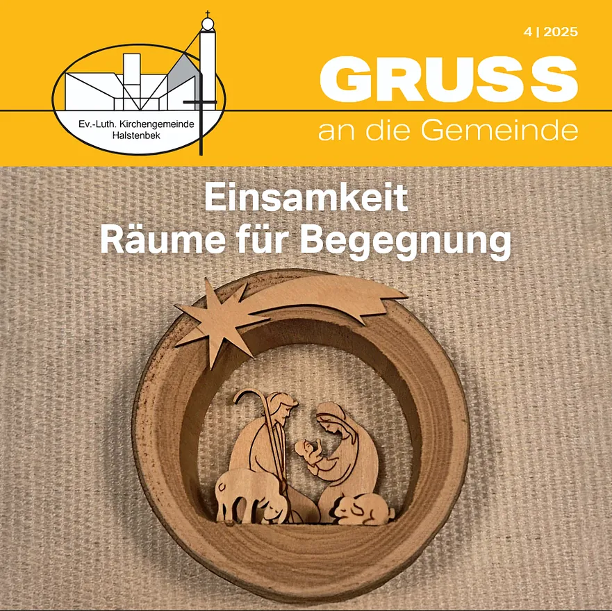 Kirchenbrief-Cover: Bach, Wasser fließt